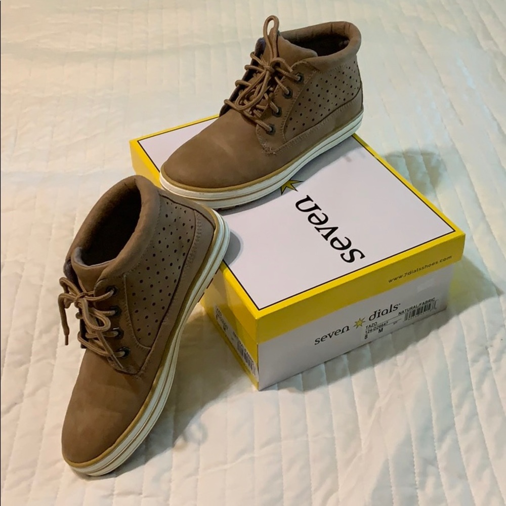 Tan boots!
